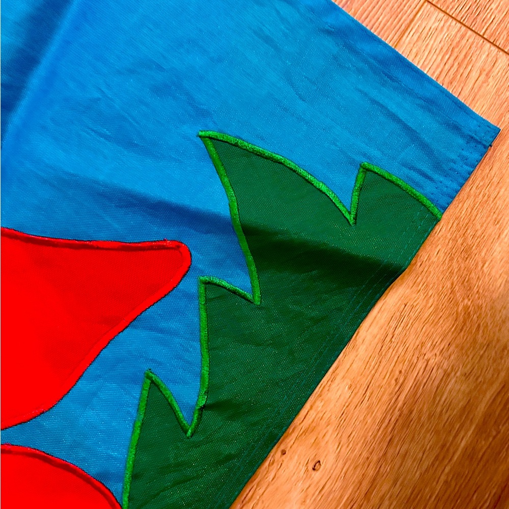 NWOT Large Outdoor Flags - Fun Designs! Watermelon, Hummingbird, Ice Cream! Cute - Picture 5 of 10